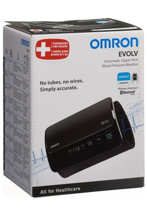 Omron Blutdruckmessgerät Oberarm EVOLV IT mit OMRON Connect App Omron Blutdruckmessgerät Oberarm EVOLV IT mit OMRON Connect App