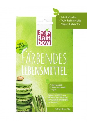 EAT A RAINBOW Färbendes Lebensmittel grün Btl 10g EAT A RAINBOW Färbendes Lebensmittel grün Btl 10g