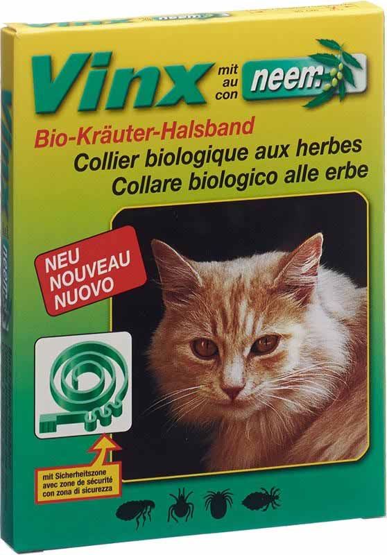 VINX Neem Kräuter Halsband 35cm Katze grün VINX Neem Kräuter Halsband 35cm Katze grün