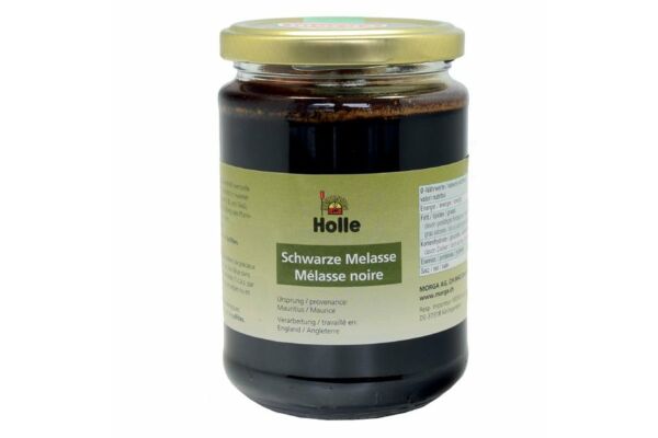 Morga Schwarze Melasse flüssig Glas 450g Morga Schwarze Melasse flüssig Glas 450g