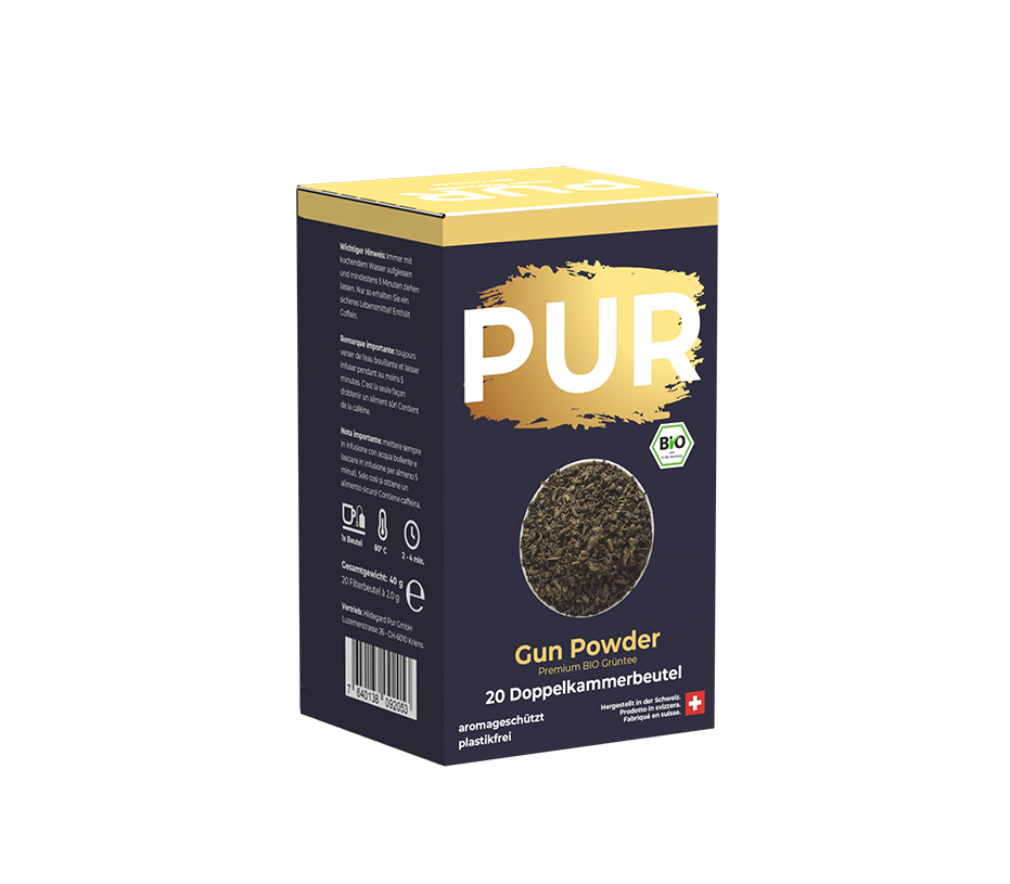 PUR Gun Powder Grüntee Bio Btl 20 Stück PUR Gun Powder Grüntee Bio Btl 20 Stück