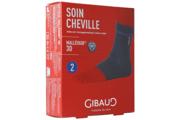 GIBAUD Malleogib 3D Sprunggelenkbandage Gr2 20-23cm GIBAUD Malleogib 3D Sprunggelenkbandage Gr2 20-23cm