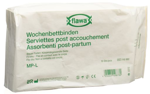 Flawa Wochenbettbinden MP-K 10 Stück