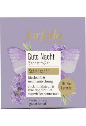 farfalla Riechstift Set Gute Nacht schlaf schön