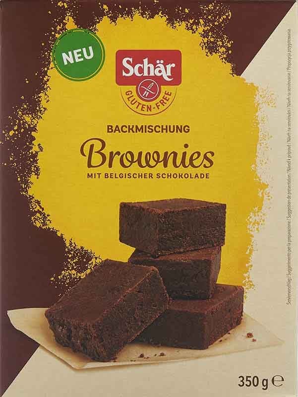Schär Backmischung Brownies glutenfrei 350g Schär Backmischung Brownies glutenfrei 350g
