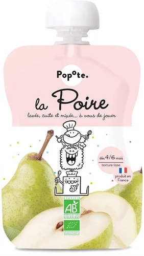 POPOTE Quetschie Birne Bio 120g