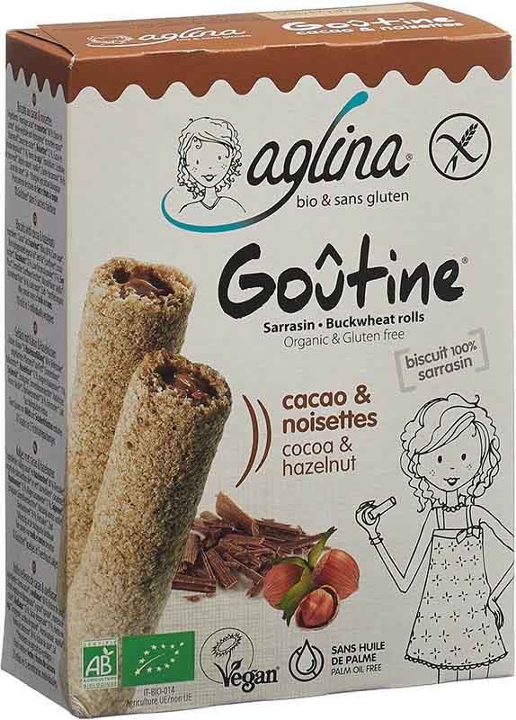 AGLINA Goûtine Kakao & Haselnuss Bio 125 g