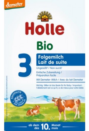 Holle Bio-Folgemilch 3 Karton 600g Holle Bio-Folgemilch 3 Karton 600g