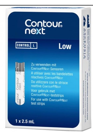 CONTOUR NEXT Kontroll-Lösung low 2.5ml CONTOUR NEXT Kontroll-Lösung low 2.5ml