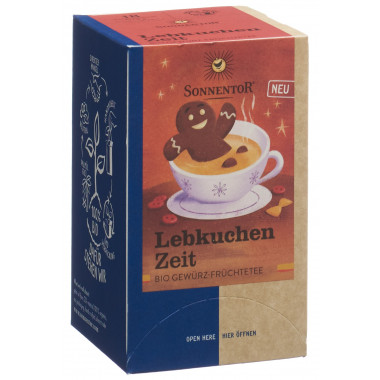 Sonnentor Lebkuchen Zeit Tee BIO Btl 18 Stück Sonnentor Lebkuchen Zeit Tee BIO Btl 18 Stück