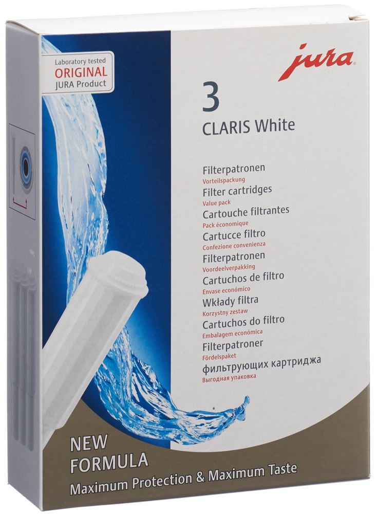 JURA Claris White Filterpatrone 3 Stuck JURA Claris White Filterpatrone 3 Stuck