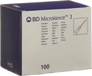 BD MICROLANCE 3 Inj Kanüle 0.50x16mm orang 100 Stück