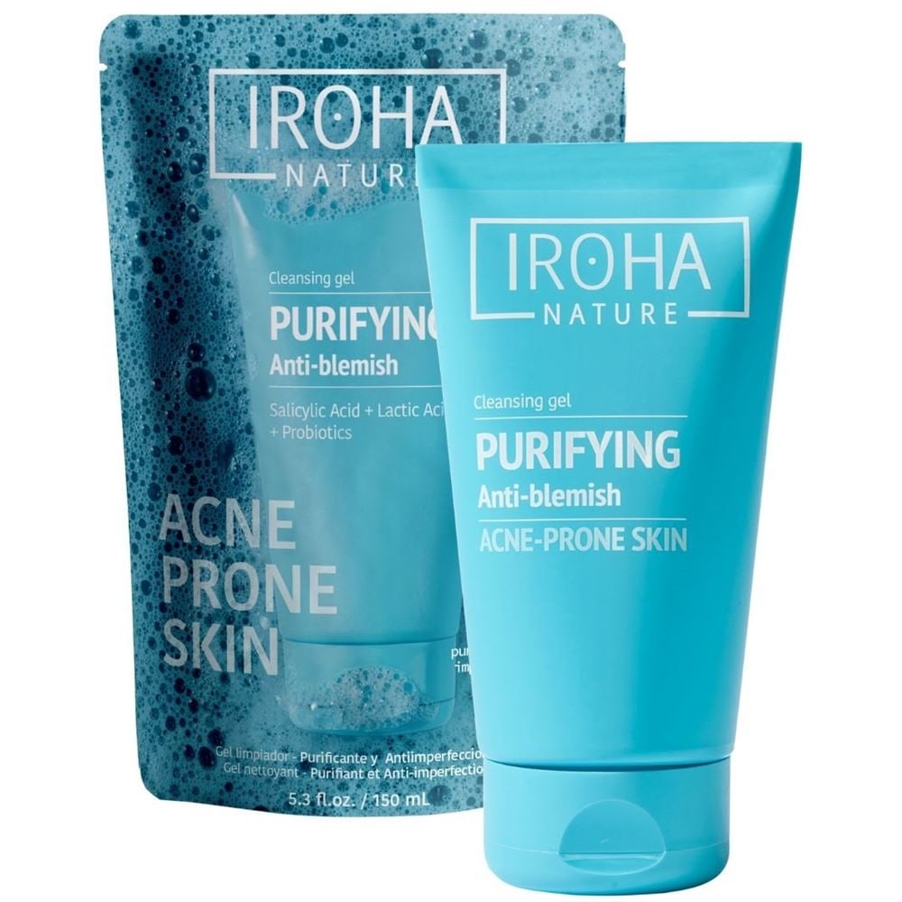 Iroha Nature Acne Prone Cleans Gel Salyc Ac 150ml