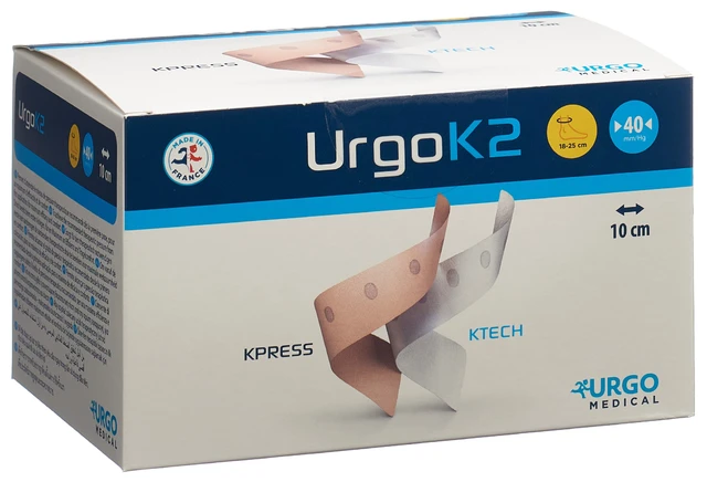 Urgo K2 zweilagig Kompressionssystem 18–25 cm/8 cm