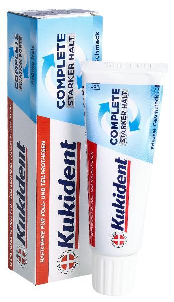 KUKIDENT Haftcreme Complete Creme Original Minze Tube 47g