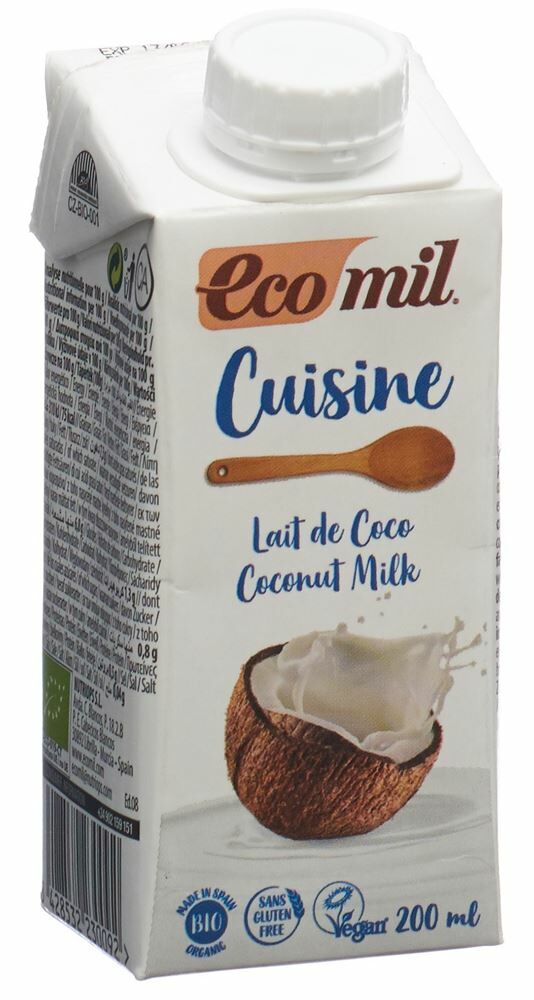 ECOMIL Kokos Cuisine Tetra 200ml