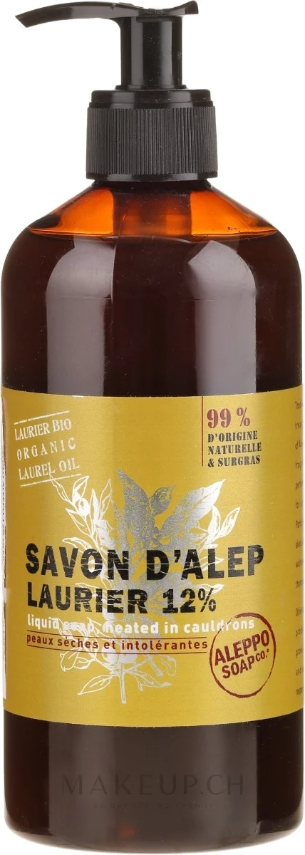TADE Aleppo-Flüssigseife 12 % Lorbeer 1lt