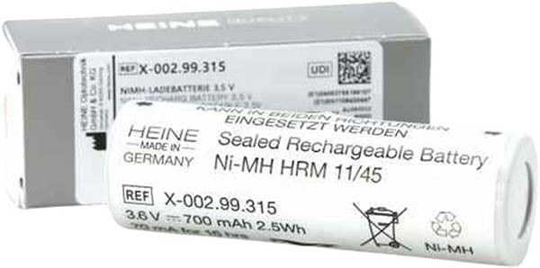 Heine Ladebatterien 3.5V zu Ladegriff Beta