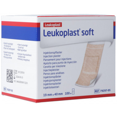 Leukoplast Soft Injektionspflaster 19x40mm 100 Stück