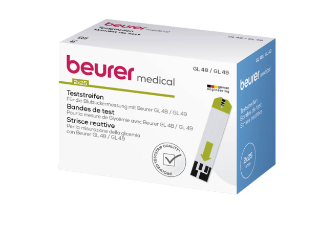 beurer Teststreifen GL48 GL49 2x25 Stück