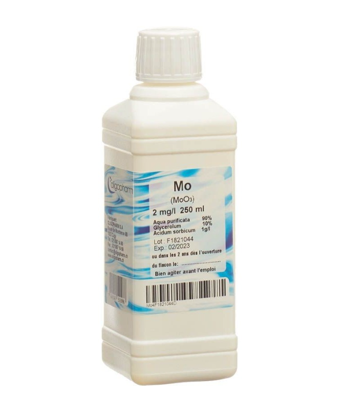 OLIGOPHARM Molybdän Lös 2 mg/l 250ml