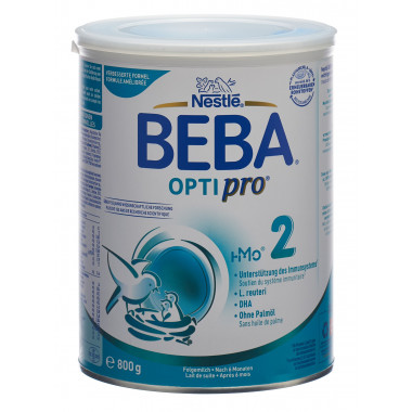 BEBA Optipro 2 nach 6 Monaten 800g