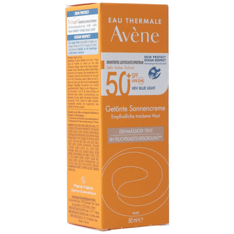 AVENE SUN Sonnencreme getönt SPF50+ Tb 50ml AVENE SUN Sonnencreme getönt SPF50+ Tb 50ml