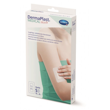 DermaPlast Medical skin+ 15x8cm 5 Stück DermaPlast Medical skin+ 15x8cm 5 Stück