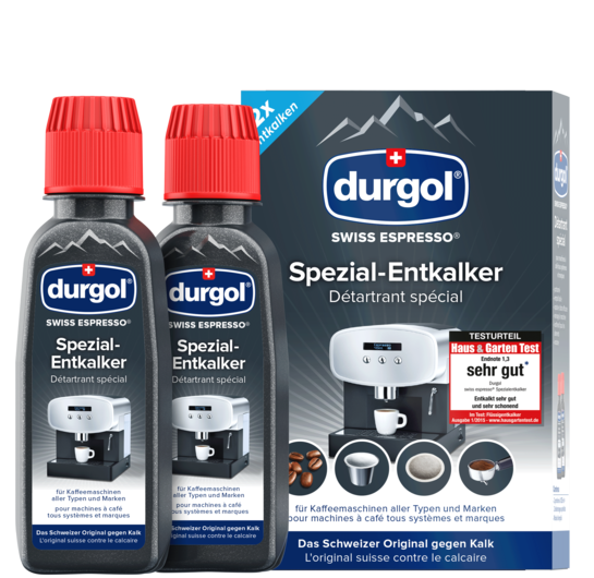 durgol swiss espresso Spezial-Entkalker 2 x 125ml durgol swiss espresso Spezial-Entkalker 2 x 125ml