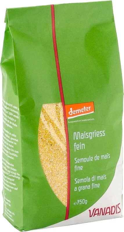 Vanadis Maisgriess Bramata grob Knospe 750g