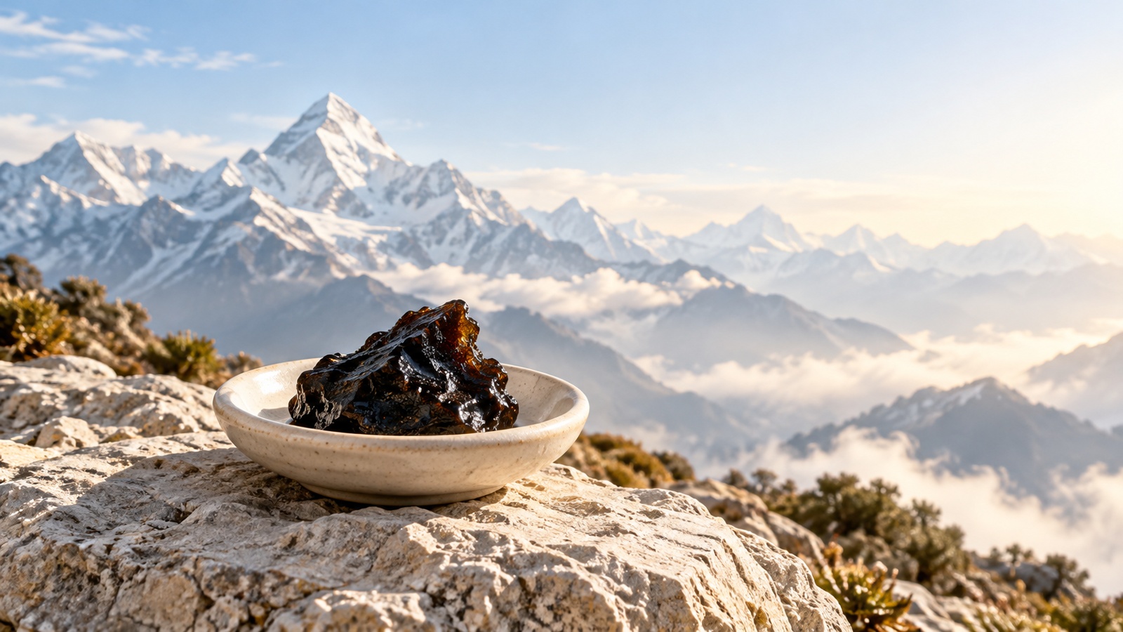 Shilajit: Das Geheimnis aus dem Himalaya entdecken
