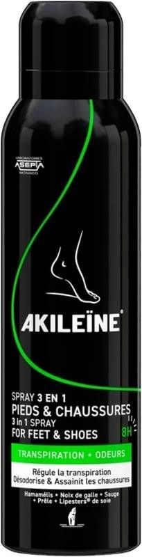 AKILEINE Grün Fuss & Schuhspray 3in1 Reinigen 150ml AKILEINE Grün Fuss & Schuhspray 3in1 Reinigen 150ml