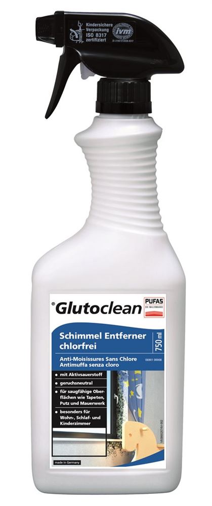 GLUTOCLEAN Schimmelentferner chlorfrei 750ml GLUTOCLEAN Schimmelentferner chlorfrei 750ml