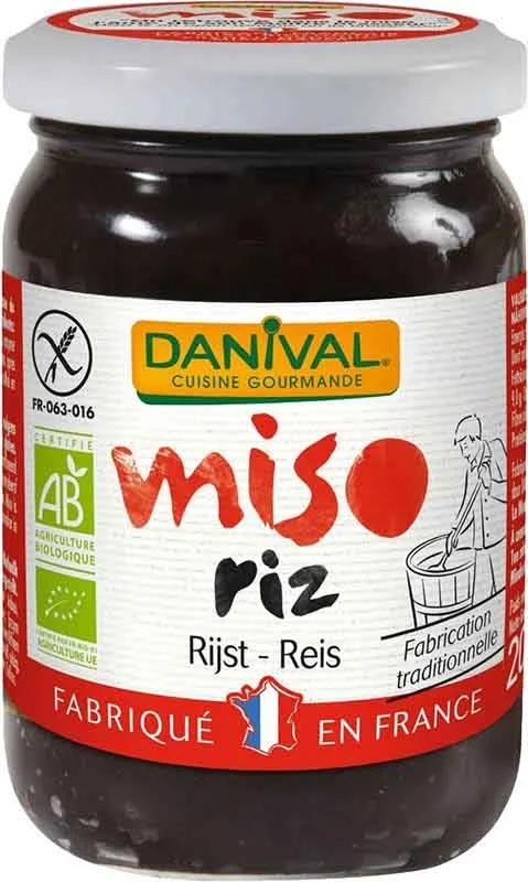 DANIVAL Miso Bio Reis 200g