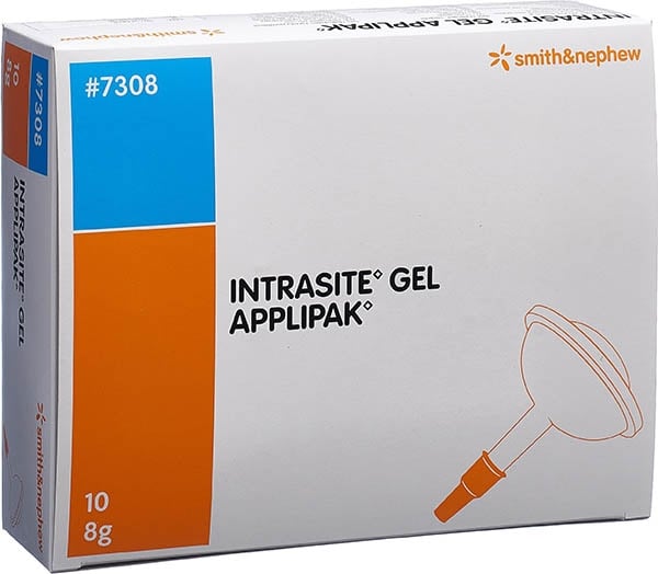 INTRASITE Hydro Wundgel Applipaktionsspender 10 x 8g