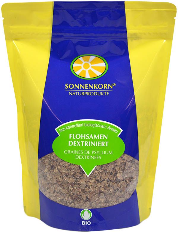 Sonnenkorn Flohsamen dextriniert Bio Knospe 250g