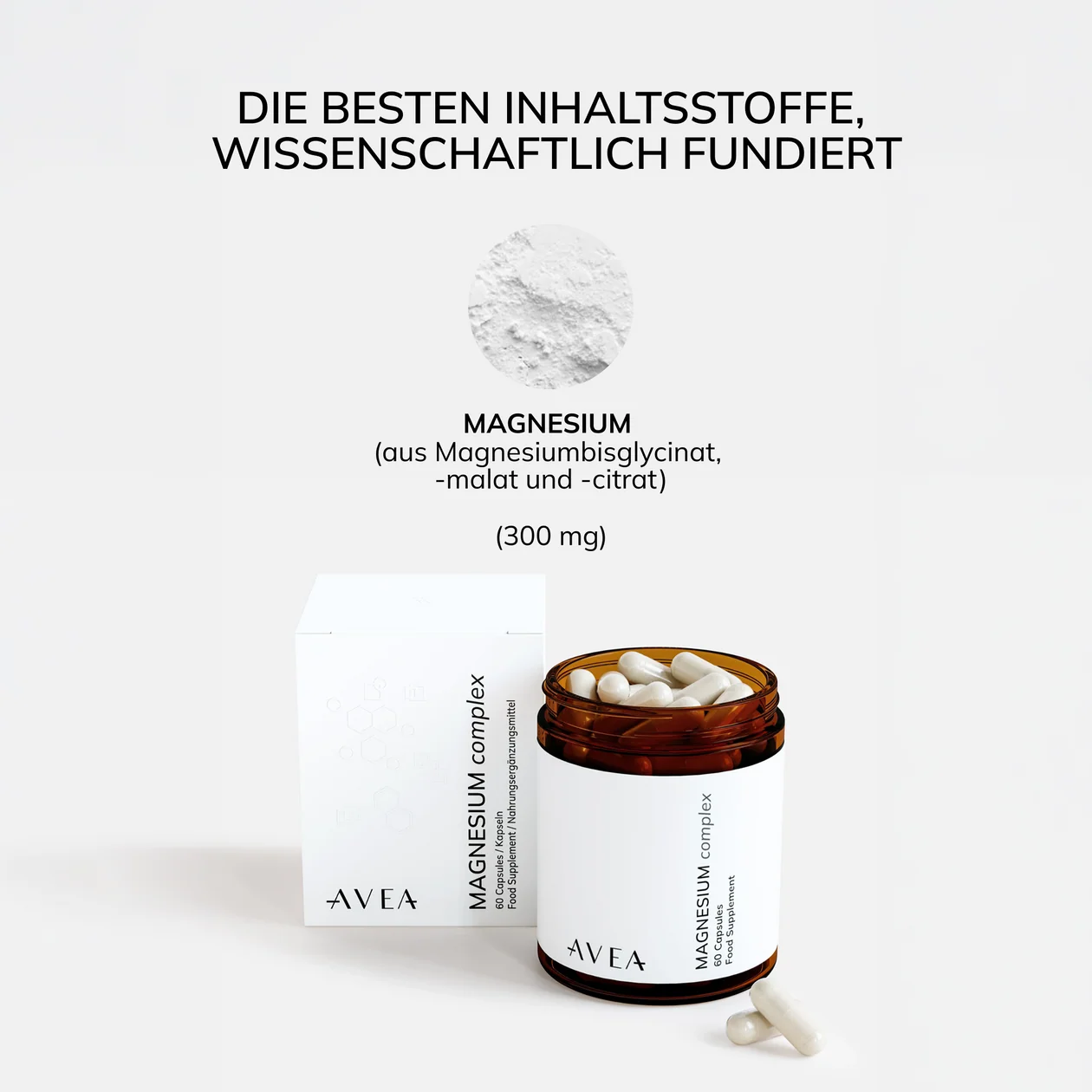 AVEA Magnesium Complex Kapseln 60 Stück