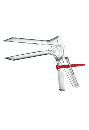 Gyneas Speculum Cusco klein 24x116mm 1x steril blauer Schlüssel 100 Stück