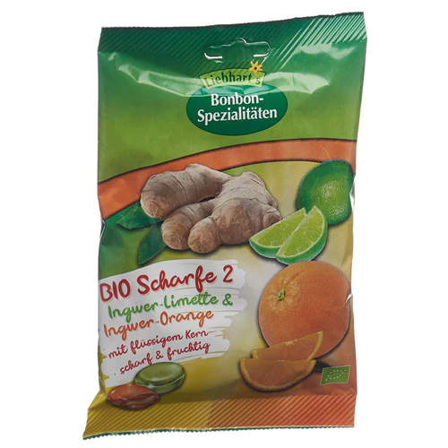 Liebharts Bonbons Die scharfen Zwei Bio Btl 100g