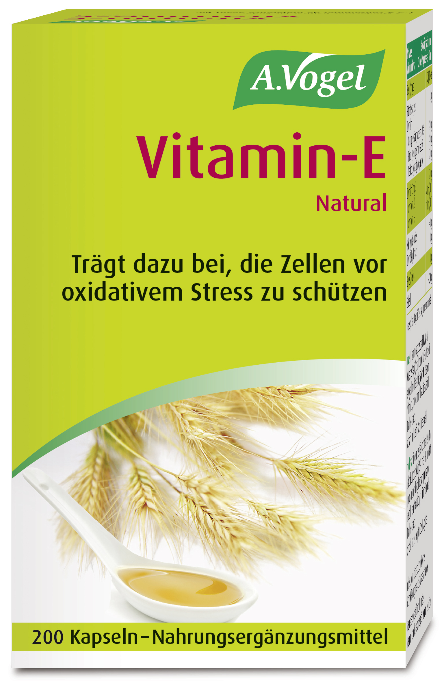A.Vogel Vitamin-E Kapsel 200 Stück A.Vogel Vitamin-E Kapsel 200 Stück