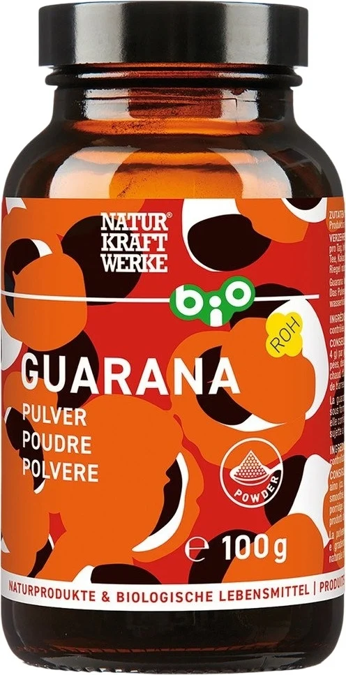 NaturKraftWerke Guarana Pulver Bio kbA 100g
