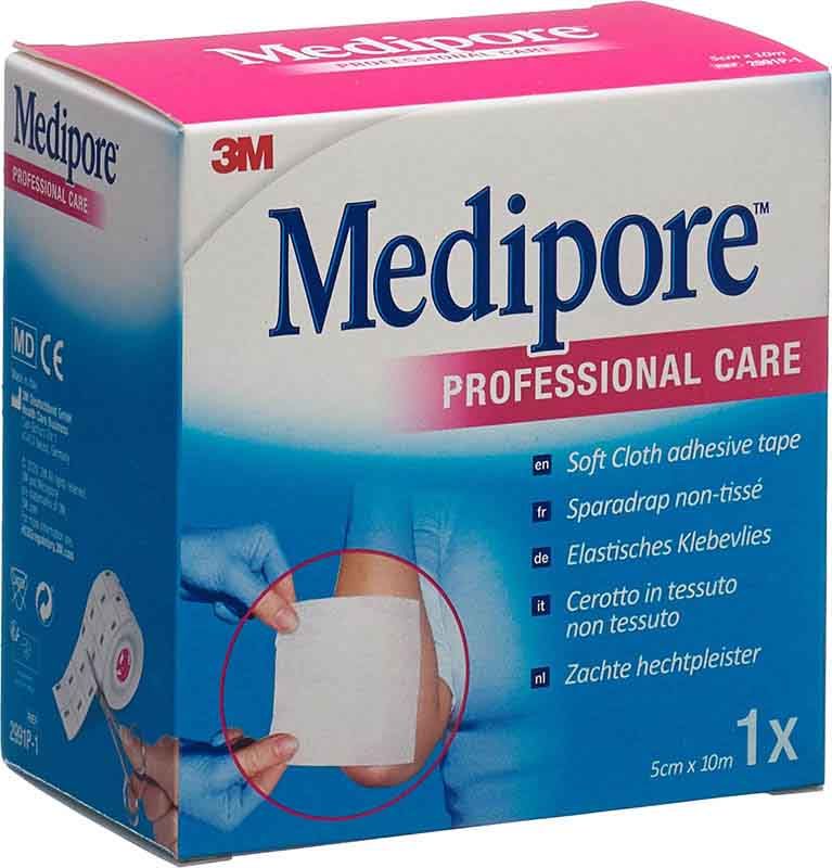 3M Medipore Klebevlies 5cmx10m Liner 3M Medipore Klebevlies 5cmx10m Liner