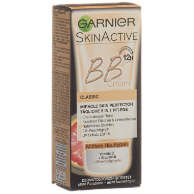 Garnier BB Miracle Skin Per Creme mittl Haut 50ml