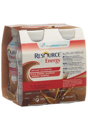 Resource Energy Kaffee 4 x 200ml Resource Energy Kaffee 4 x 200ml