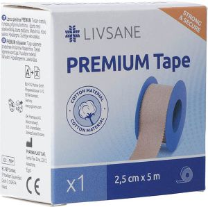 Livsane Premium Fixierpflaster 2.5cmx5m Livsane Premium Fixierpflaster 2.5cmx5m