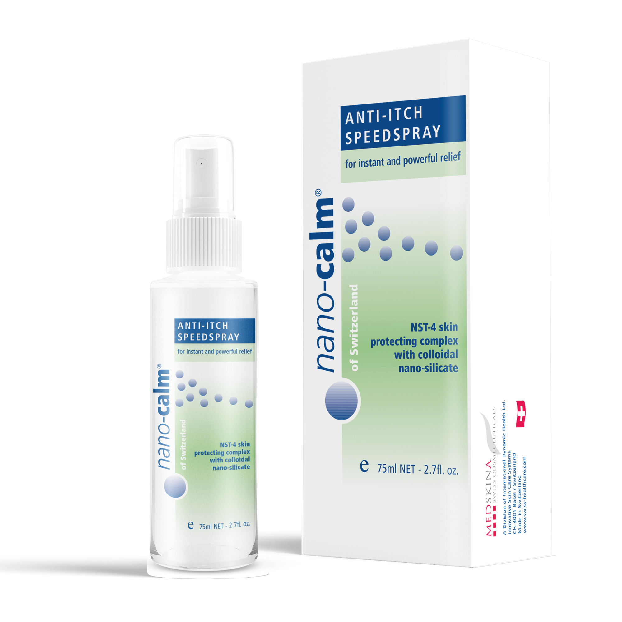 nano-calm® Anti-itch Speedspray 75ml nano-calm® Anti-itch Speedspray 75ml