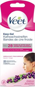 VEET Kaltwachsstreifen Gesicht 20 Stück