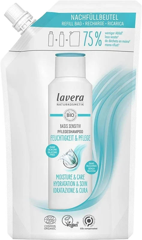 LAVERA Shampoo Basis Sensitiv Nachfüllbeutel 500ml