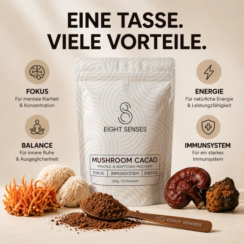 EIGHT SENSES Mushroom Cacao 240g