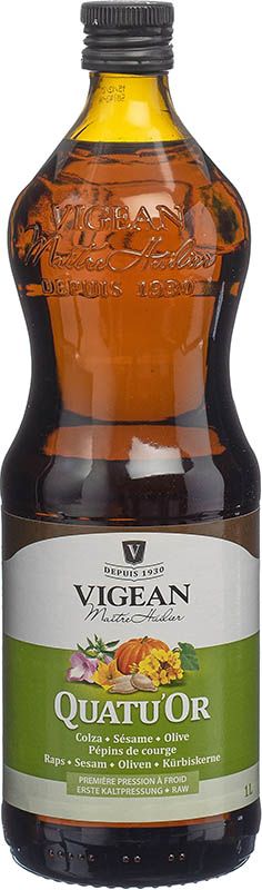 VIGEAN Huile Quatuor 1lt VIGEAN Huile Quatuor 1lt